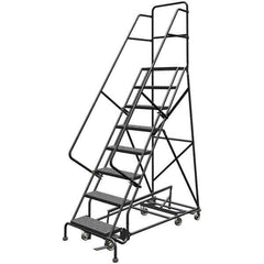 TRI-ARC - Rolling & Wall Mounted Ladders & Platforms Type: All-Directional Ladder Style: Rolling Safety Ladder - Industrial Tool & Supply
