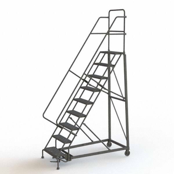 TRI-ARC - Rolling & Wall Mounted Ladders & Platforms Type: Rolling Warehouse Ladder Style: Rolling Safety Ladder - Industrial Tool & Supply