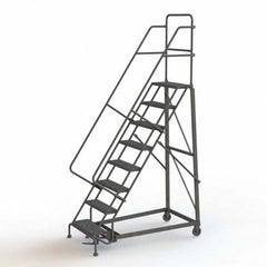 TRI-ARC - Rolling & Wall Mounted Ladders & Platforms Type: Rolling Warehouse Ladder Style: Rolling Safety Ladder - Industrial Tool & Supply