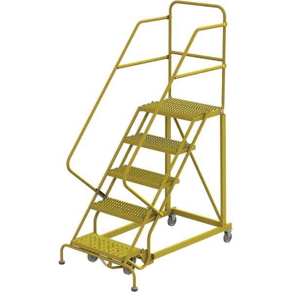 TRI-ARC - Rolling & Wall Mounted Ladders & Platforms Type: Stairway Slope Ladder Style: Forward Descent 50 Degree Incline - Industrial Tool & Supply