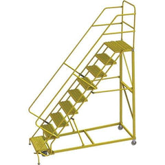 TRI-ARC - Rolling & Wall Mounted Ladders & Platforms Type: Stairway Slope Ladder Style: Forward Descent 50 Degree Incline - Industrial Tool & Supply