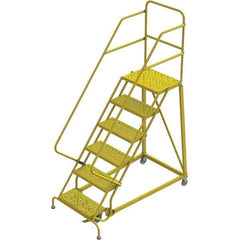 TRI-ARC - Rolling & Wall Mounted Ladders & Platforms Type: Stairway Slope Ladder Style: Forward Descent 50 Degree Incline - Industrial Tool & Supply