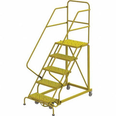 TRI-ARC - Rolling & Wall Mounted Ladders & Platforms Type: Stairway Slope Ladder Style: Forward Descent 50 Degree Incline - Industrial Tool & Supply
