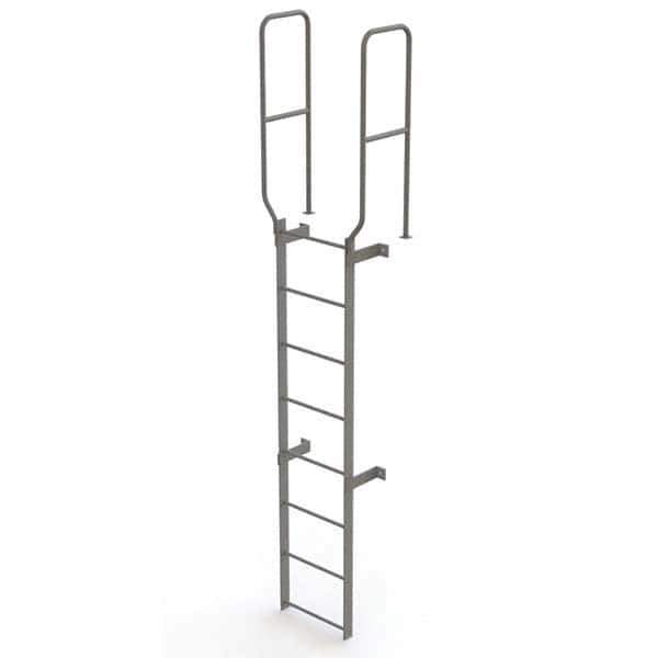 TRI-ARC - Rolling & Wall Mounted Ladders & Platforms Type: Fixed Ladder Style: Safety Cage - Industrial Tool & Supply