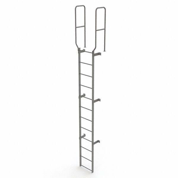 TRI-ARC - Rolling & Wall Mounted Ladders & Platforms Type: Fixed Ladder Style: Safety Cage - Industrial Tool & Supply