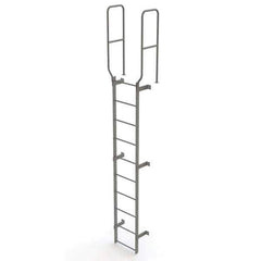 TRI-ARC - Rolling & Wall Mounted Ladders & Platforms Type: Fixed Ladder Style: Safety Cage - Industrial Tool & Supply