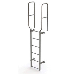 TRI-ARC - Rolling & Wall Mounted Ladders & Platforms Type: Fixed Ladder Style: Safety Cage - Industrial Tool & Supply