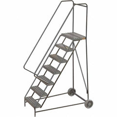 TRI-ARC - Rolling & Wall Mounted Ladders & Platforms Type: Rolling Warehouse Ladder Style: Rolling Safety Ladder - Industrial Tool & Supply