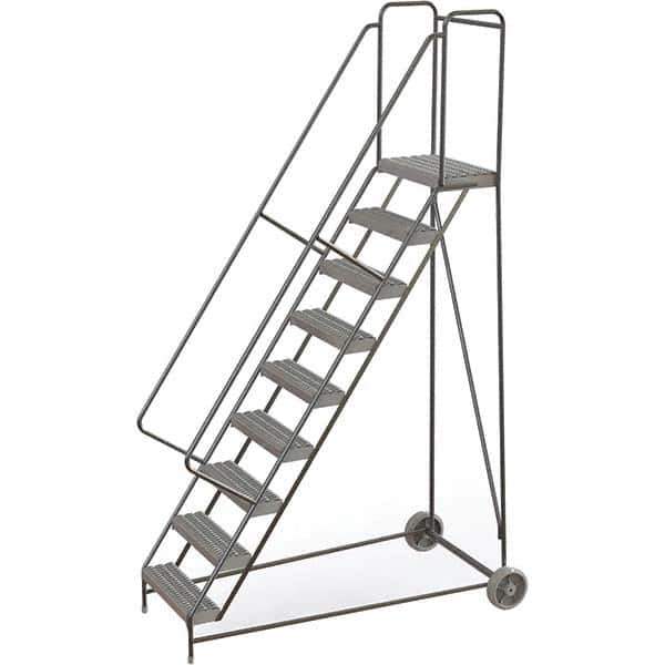 TRI-ARC - Rolling & Wall Mounted Ladders & Platforms Type: Rolling Warehouse Ladder Style: Rolling Safety Ladder - Industrial Tool & Supply
