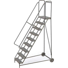 TRI-ARC - Rolling & Wall Mounted Ladders & Platforms Type: Rolling Warehouse Ladder Style: Rolling Safety Ladder - Industrial Tool & Supply