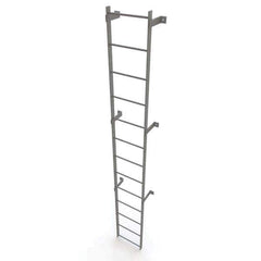 TRI-ARC - Rolling & Wall Mounted Ladders & Platforms Type: Fixed Ladder Style: Safety Cage - Industrial Tool & Supply