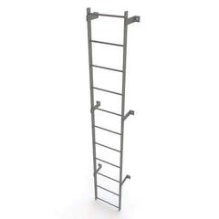 TRI-ARC - Rolling & Wall Mounted Ladders & Platforms Type: Fixed Ladder Style: Safety Cage - Industrial Tool & Supply