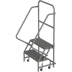 TRI-ARC - Rolling & Wall Mounted Ladders & Platforms Type: Rolling Warehouse Ladder Style: Rolling Platform Ladder - Industrial Tool & Supply