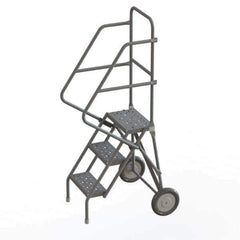 TRI-ARC - Rolling & Wall Mounted Ladders & Platforms Type: Rolling Style: Rolling Platform Ladder - Industrial Tool & Supply