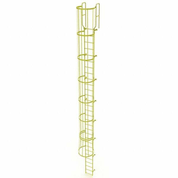 TRI-ARC - Rolling & Wall Mounted Ladders & Platforms Type: Fixed Ladder Style: Safety Cage - Industrial Tool & Supply