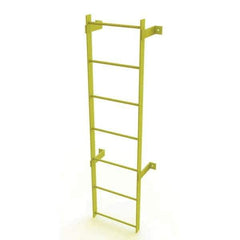 TRI-ARC - Rolling & Wall Mounted Ladders & Platforms Type: Fixed Ladder Style: Safety Cage - Industrial Tool & Supply