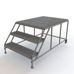 TRI-ARC - Rolling & Wall Mounted Ladders & Platforms Type: Rolling Work Platform Style: Steel Work Platform - Industrial Tool & Supply