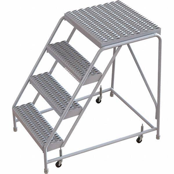 TRI-ARC - Rolling & Wall Mounted Ladders & Platforms Type: Rolling Warehouse Ladder Style: Rolling Safety Ladder - Industrial Tool & Supply