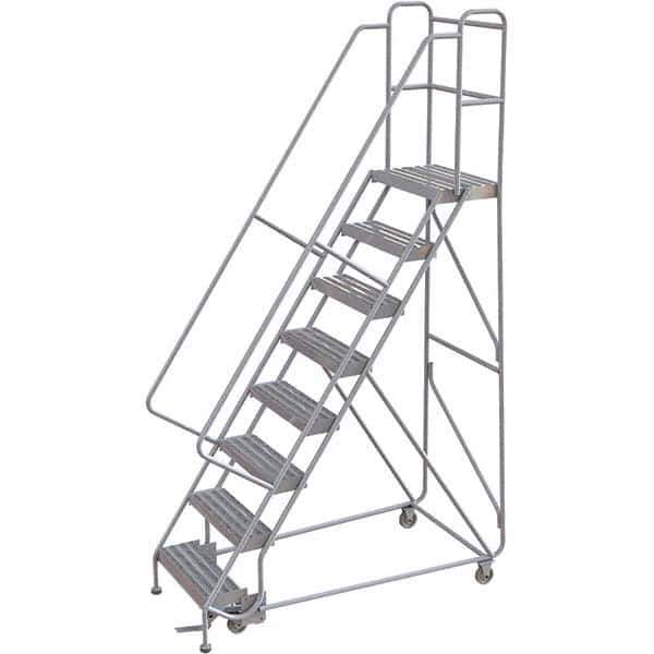 TRI-ARC - Rolling & Wall Mounted Ladders & Platforms Type: Rolling Warehouse Ladder Style: Rolling Safety Ladder - Industrial Tool & Supply