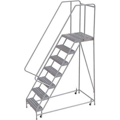 TRI-ARC - Rolling & Wall Mounted Ladders & Platforms Type: Rolling Warehouse Ladder Style: Rolling Safety Ladder - Industrial Tool & Supply