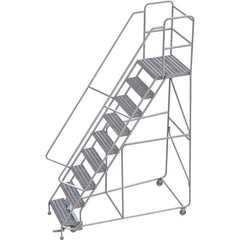 TRI-ARC - Rolling & Wall Mounted Ladders & Platforms Type: Rolling Warehouse Ladder Style: Rolling Safety Ladder - Industrial Tool & Supply