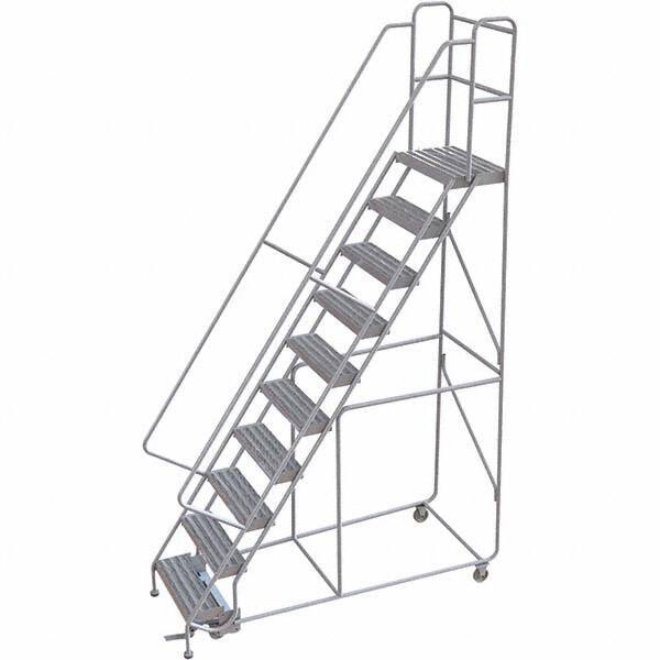 TRI-ARC - Rolling & Wall Mounted Ladders & Platforms Type: Rolling Warehouse Ladder Style: Rolling Safety Ladder - Industrial Tool & Supply