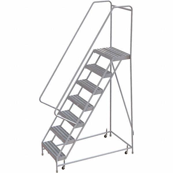 TRI-ARC - Rolling & Wall Mounted Ladders & Platforms Type: Rolling Warehouse Ladder Style: Rolling Safety Ladder - Industrial Tool & Supply