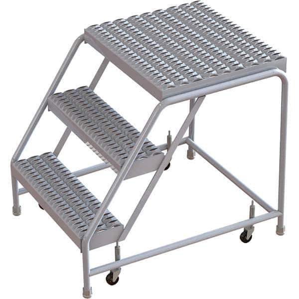 TRI-ARC - Rolling & Wall Mounted Ladders & Platforms Type: Rolling Warehouse Ladder Style: Rolling Safety Ladder - Industrial Tool & Supply