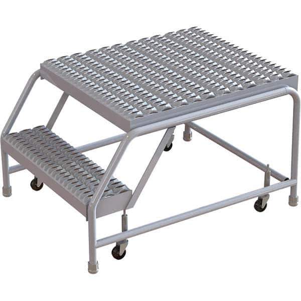 TRI-ARC - Rolling & Wall Mounted Ladders & Platforms Type: Rolling Warehouse Ladder Style: Rolling Safety Ladder - Industrial Tool & Supply