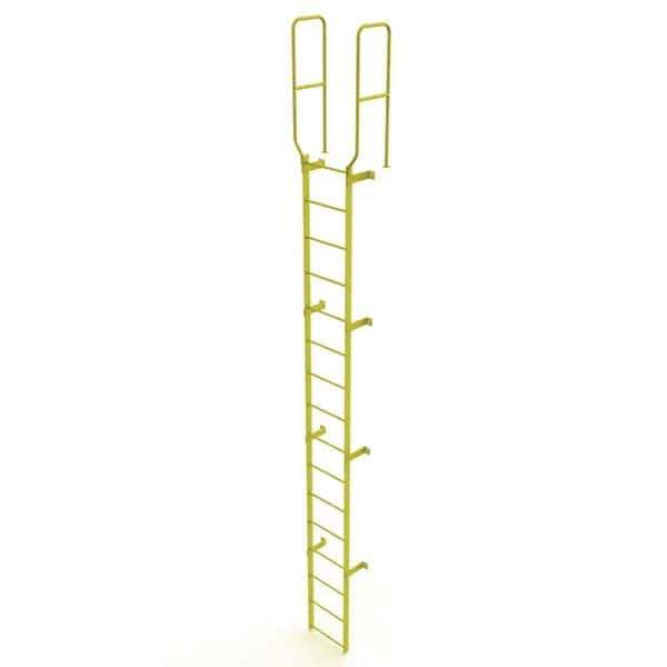 TRI-ARC - Rolling & Wall Mounted Ladders & Platforms Type: Fixed Ladder Style: Safety Cage - Industrial Tool & Supply