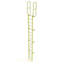 TRI-ARC - Rolling & Wall Mounted Ladders & Platforms Type: Fixed Ladder Style: Safety Cage - Industrial Tool & Supply