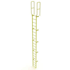 TRI-ARC - Rolling & Wall Mounted Ladders & Platforms Type: Fixed Ladder Style: Safety Cage - Industrial Tool & Supply