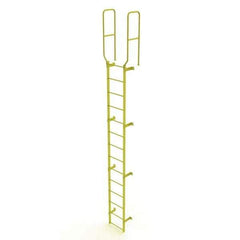 TRI-ARC - Rolling & Wall Mounted Ladders & Platforms Type: Fixed Ladder Style: Safety Cage - Industrial Tool & Supply