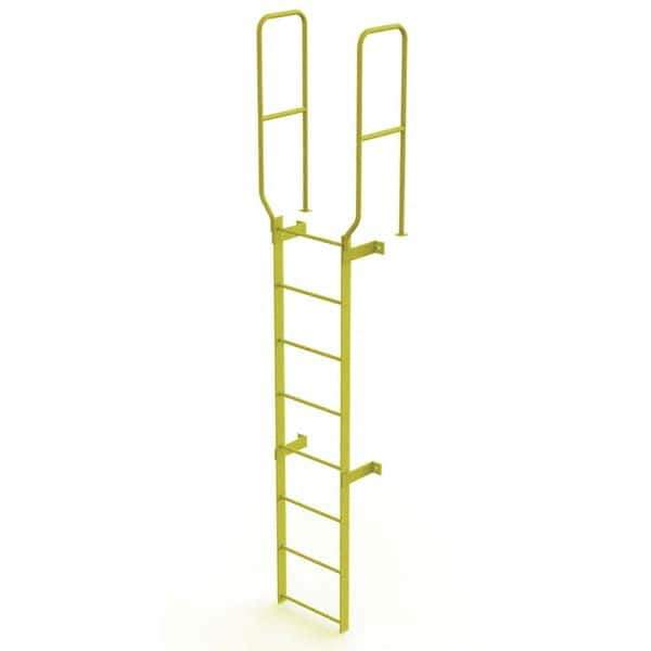 TRI-ARC - Rolling & Wall Mounted Ladders & Platforms Type: Fixed Ladder Style: Safety Cage - Industrial Tool & Supply