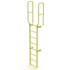 TRI-ARC - Rolling & Wall Mounted Ladders & Platforms Type: Fixed Ladder Style: Safety Cage - Industrial Tool & Supply