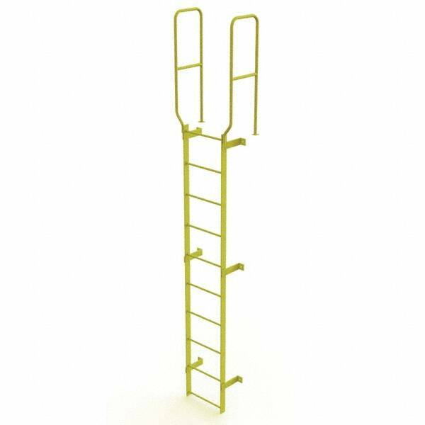 TRI-ARC - Rolling & Wall Mounted Ladders & Platforms Type: Fixed Ladder Style: Safety Cage - Industrial Tool & Supply