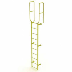 TRI-ARC - Rolling & Wall Mounted Ladders & Platforms Type: Fixed Ladder Style: Safety Cage - Industrial Tool & Supply