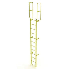TRI-ARC - Rolling & Wall Mounted Ladders & Platforms Type: Fixed Ladder Style: Safety Cage - Industrial Tool & Supply