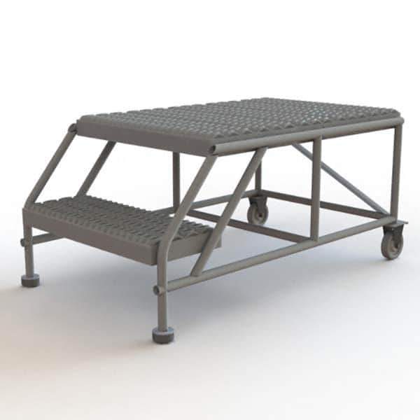 TRI-ARC - Rolling & Wall Mounted Ladders & Platforms Type: Rolling Work Platform Style: Steel Work Platform - Industrial Tool & Supply