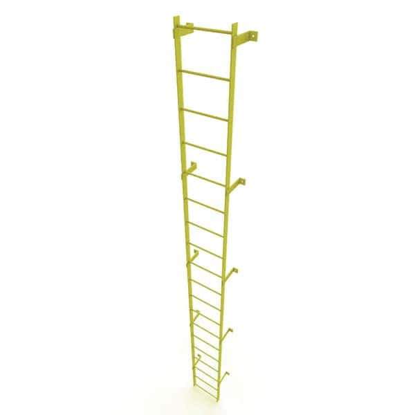 TRI-ARC - Rolling & Wall Mounted Ladders & Platforms Type: Fixed Ladder Style: Safety Cage - Industrial Tool & Supply