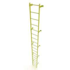 TRI-ARC - Rolling & Wall Mounted Ladders & Platforms Type: Fixed Ladder Style: Safety Cage - Industrial Tool & Supply