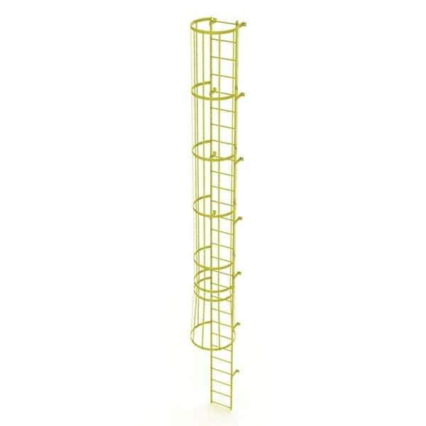 TRI-ARC - Rolling & Wall Mounted Ladders & Platforms Type: Fixed Ladder Style: Safety Cage - Industrial Tool & Supply