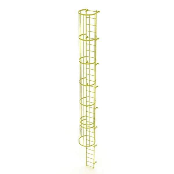 TRI-ARC - Rolling & Wall Mounted Ladders & Platforms Type: Fixed Ladder Style: Safety Cage - Industrial Tool & Supply