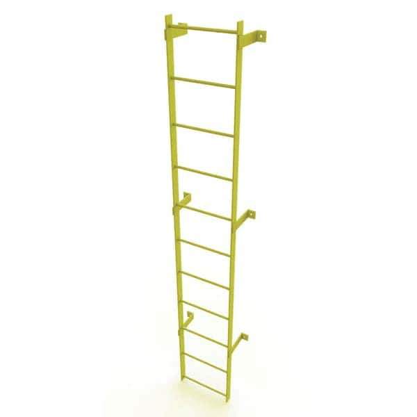 TRI-ARC - Rolling & Wall Mounted Ladders & Platforms Type: Fixed Ladder Style: Safety Cage - Industrial Tool & Supply