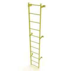 TRI-ARC - Rolling & Wall Mounted Ladders & Platforms Type: Fixed Ladder Style: Safety Cage - Industrial Tool & Supply