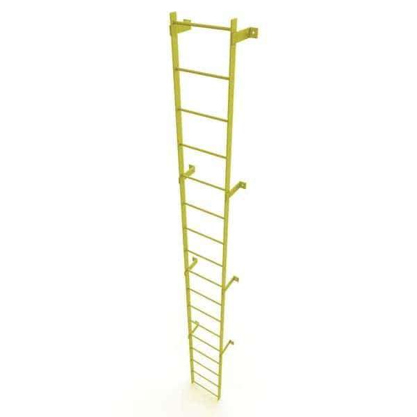 TRI-ARC - Rolling & Wall Mounted Ladders & Platforms Type: Fixed Ladder Style: Safety Cage - Industrial Tool & Supply