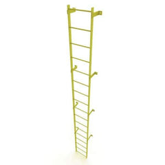 TRI-ARC - Rolling & Wall Mounted Ladders & Platforms Type: Fixed Ladder Style: Safety Cage - Industrial Tool & Supply