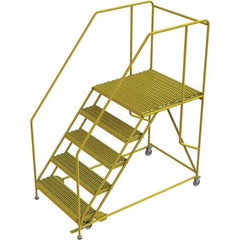 TRI-ARC - Rolling & Wall Mounted Ladders & Platforms Type: Rolling Work Platform Style: Steel Work Platform - Industrial Tool & Supply