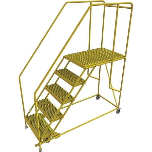TRI-ARC - Rolling & Wall Mounted Ladders & Platforms Type: Rolling Work Platform Style: Steel Work Platform - Industrial Tool & Supply