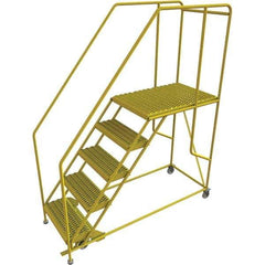 TRI-ARC - Rolling & Wall Mounted Ladders & Platforms Type: Rolling Work Platform Style: Steel Work Platform - Industrial Tool & Supply